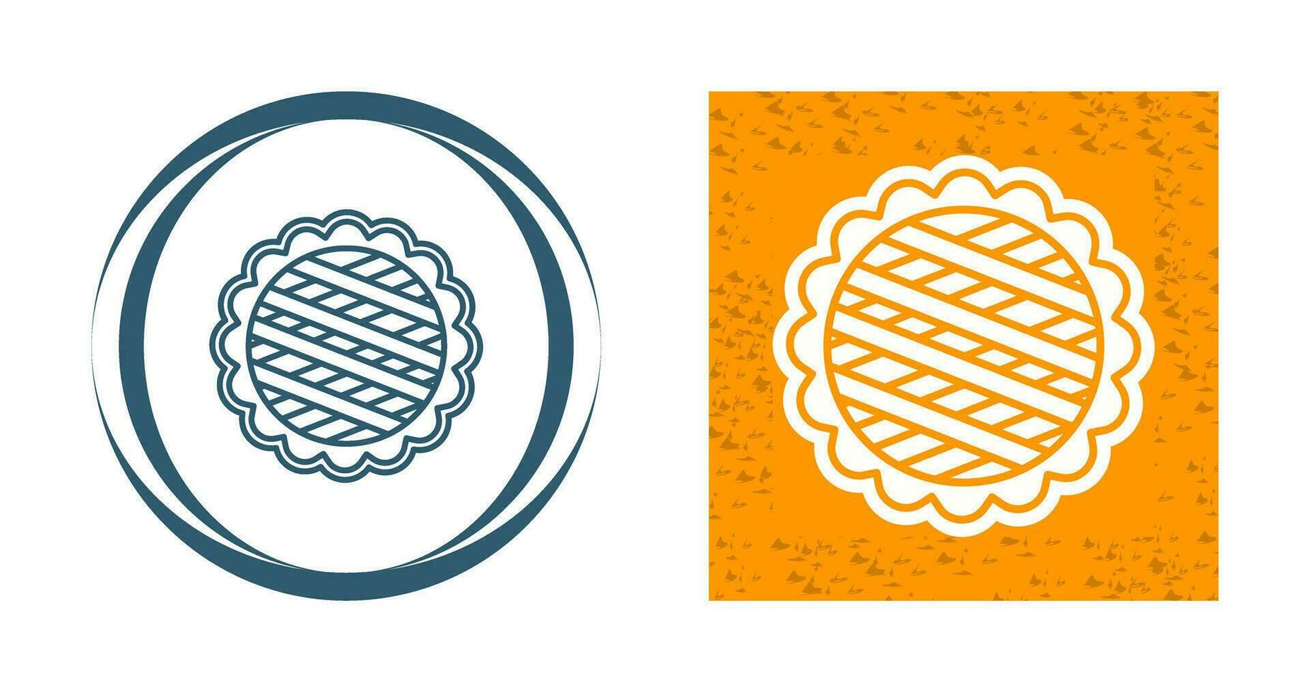 Apple Pie Vector Icon