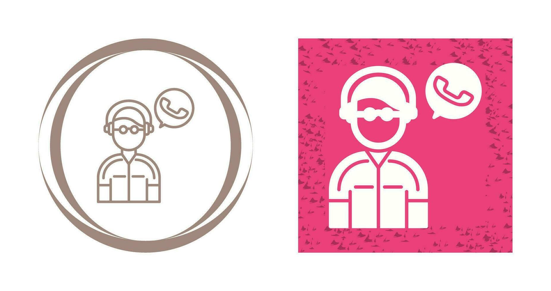 Contact Us Vector Icon