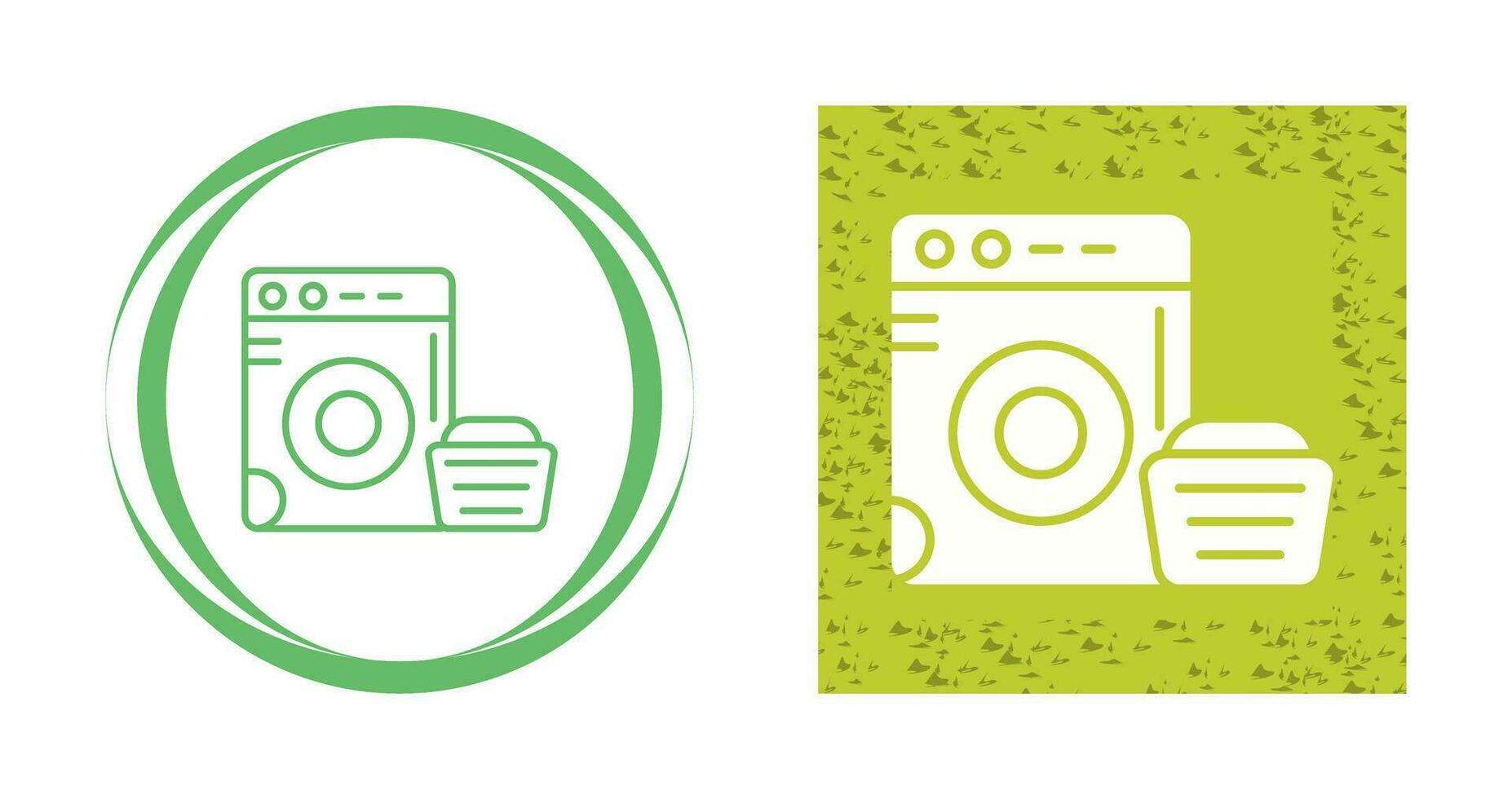 Washing Machine Vector Icon