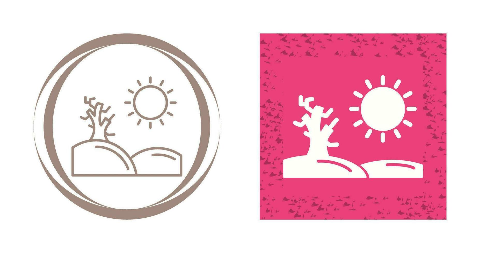 Desert Vector Icon