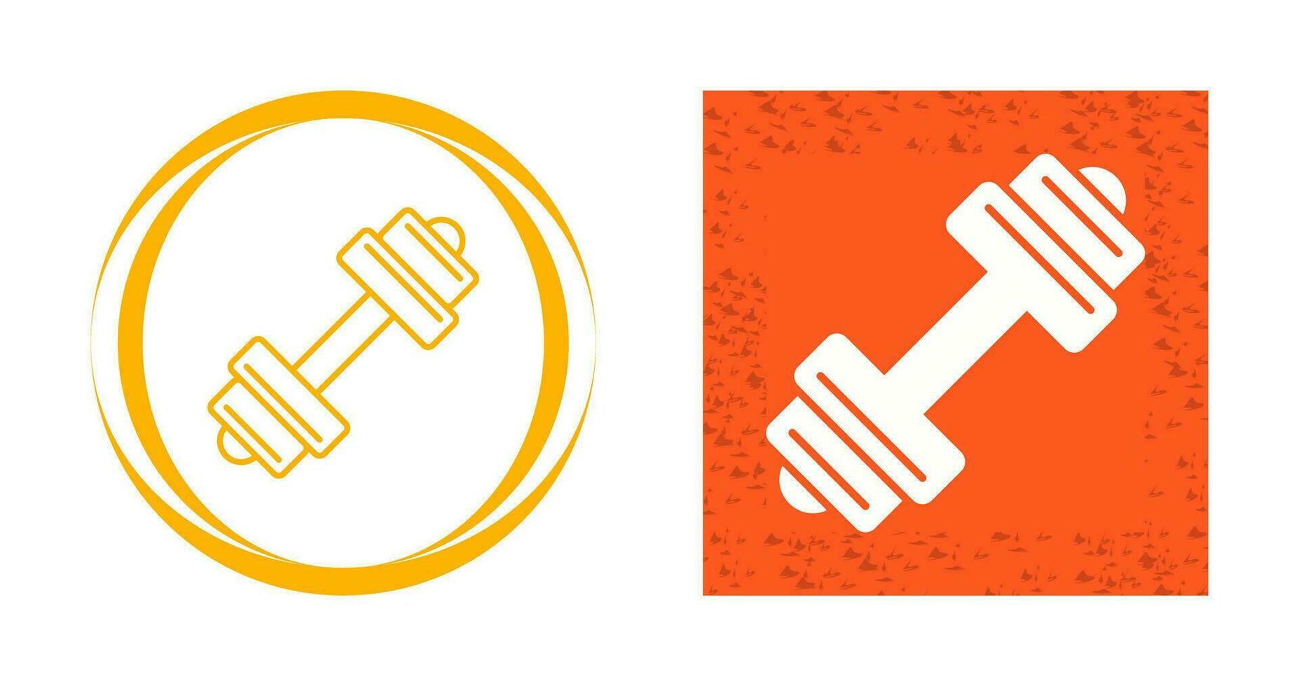 Dumbbell Vector Icon