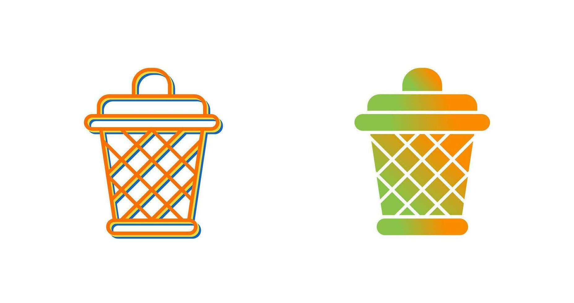 Dustbin Vector Icon