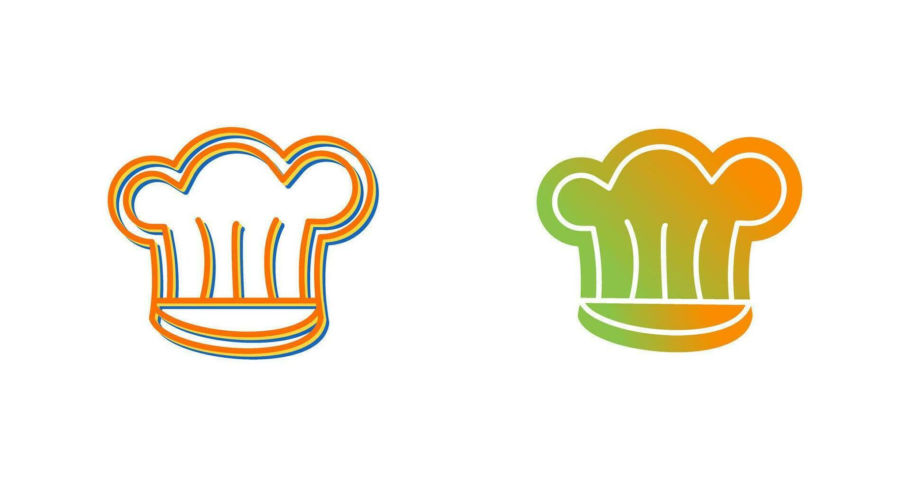 icono de vector de sombrero de chef