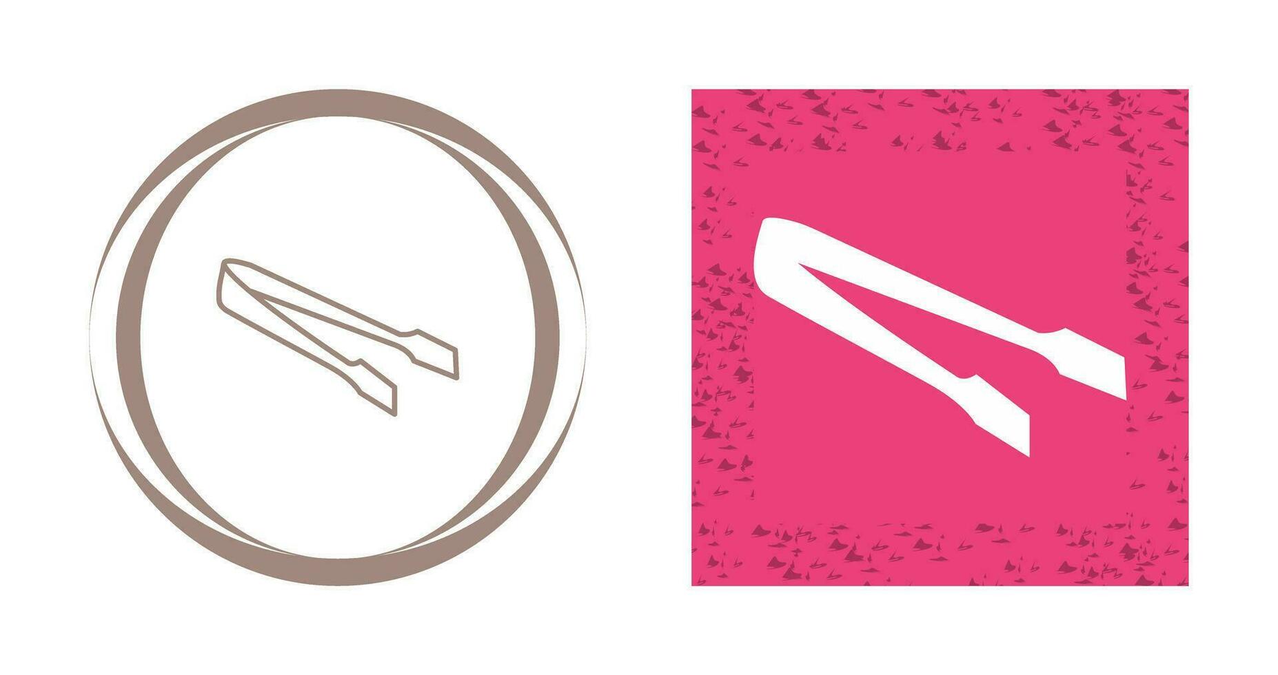 Tongs Vector Icon