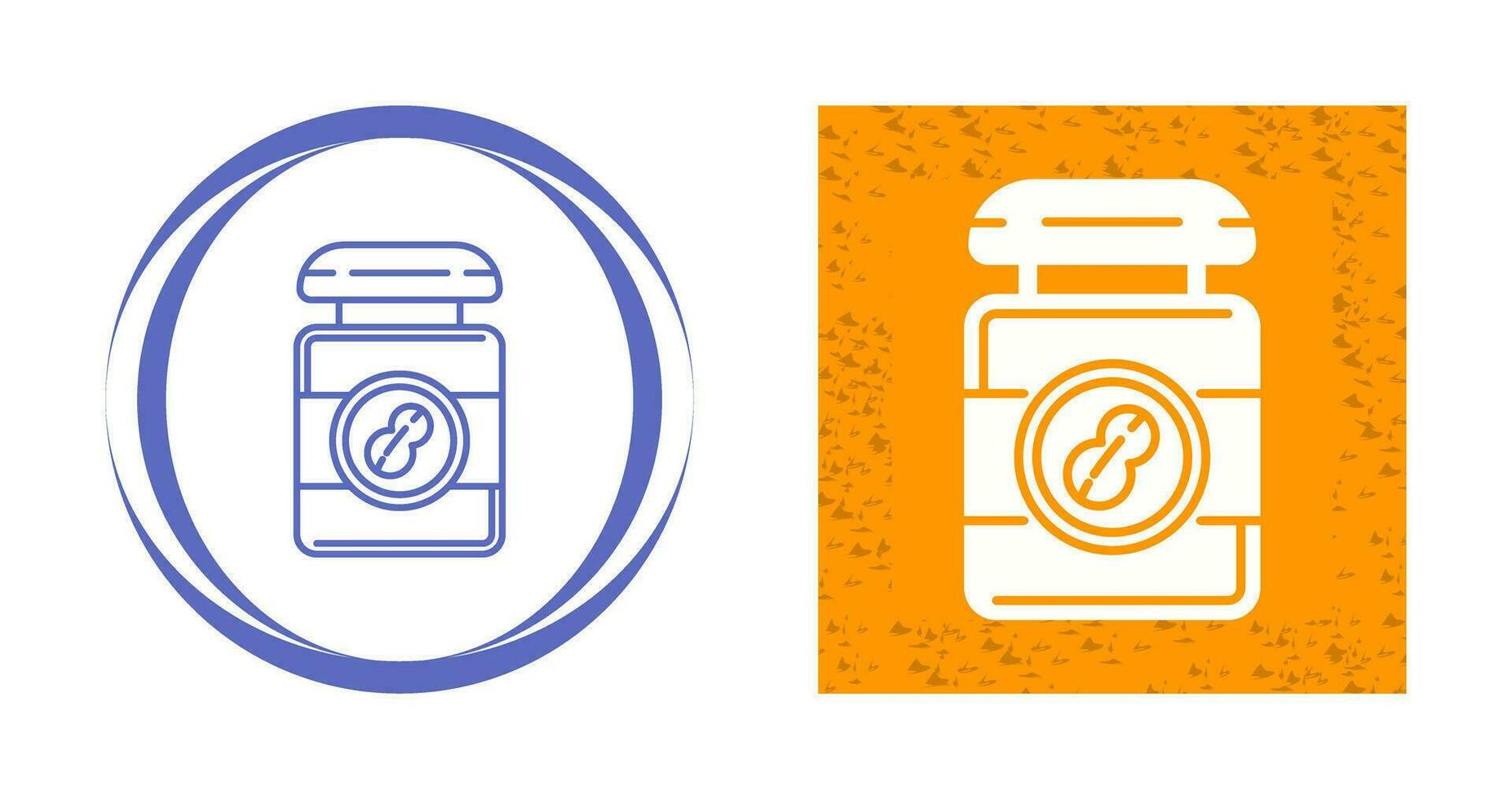 Peanut Butter Vector Icon