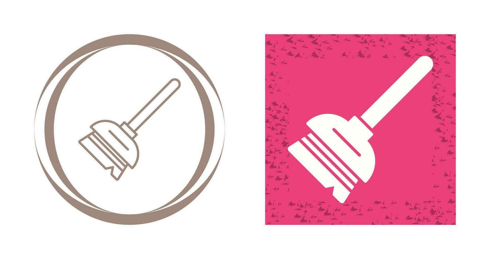 Broom Vector Icon