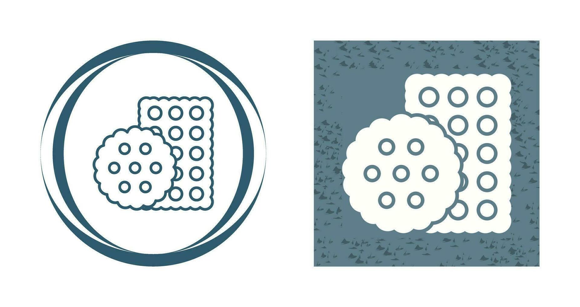 Biscuit Vector Icon