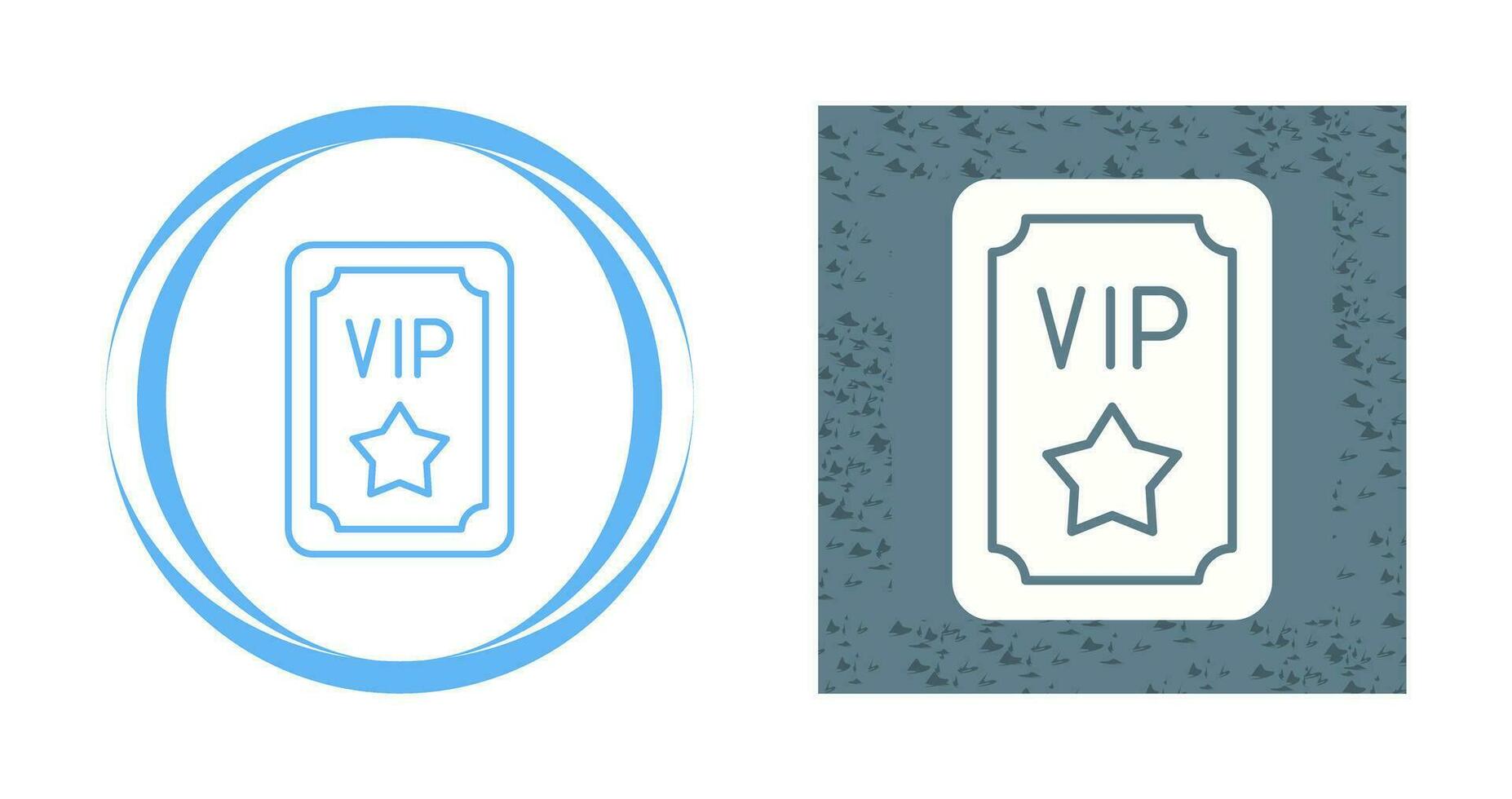 Vip Pass Vector Icon