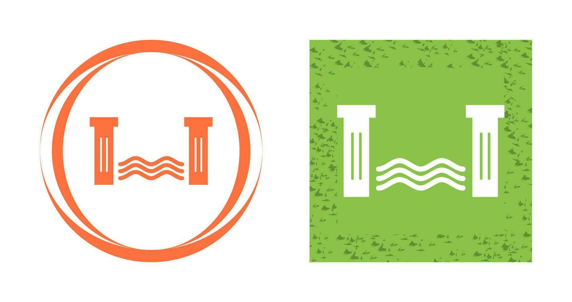 Water Dam Vector Icon