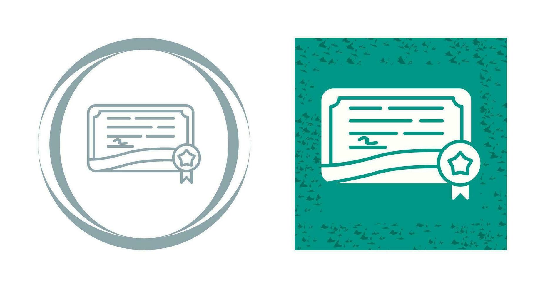 Certificate Vector Icon