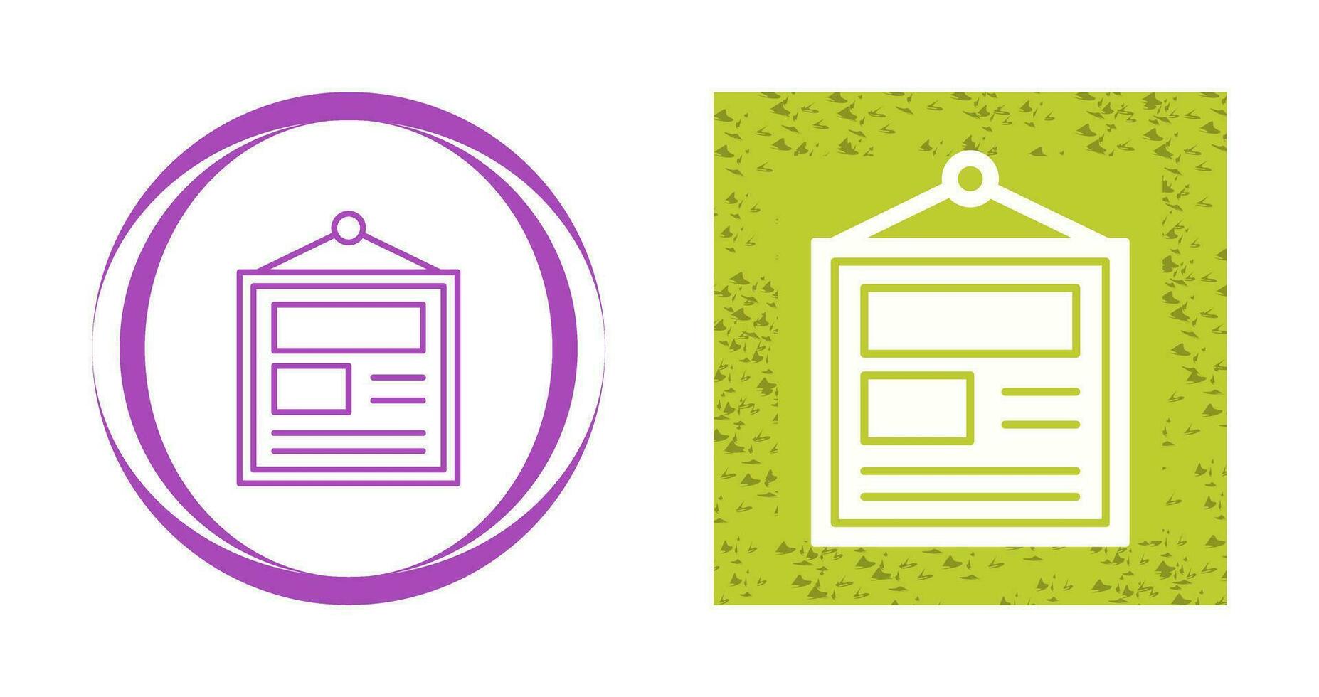 Poster Vector Icon