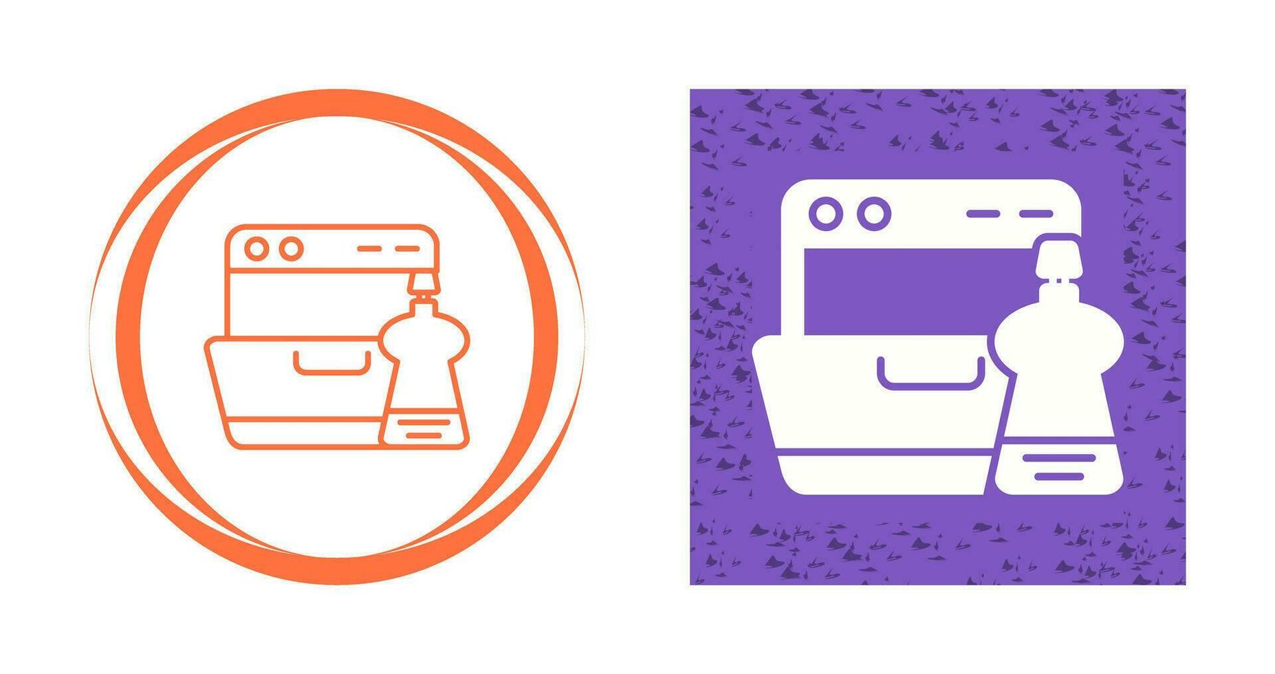 Washing Dishes Vector Icon