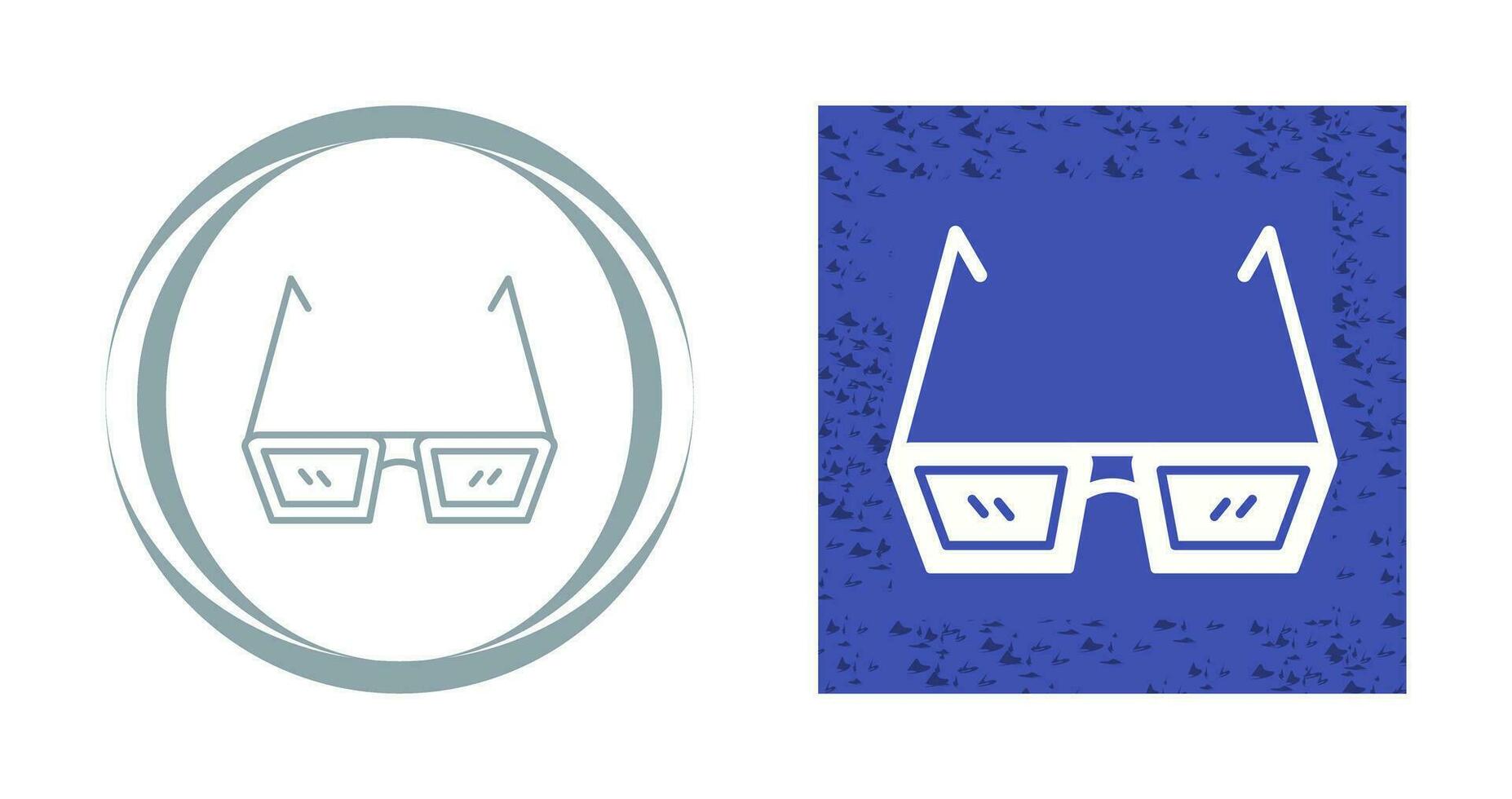 icono de vector de gafas