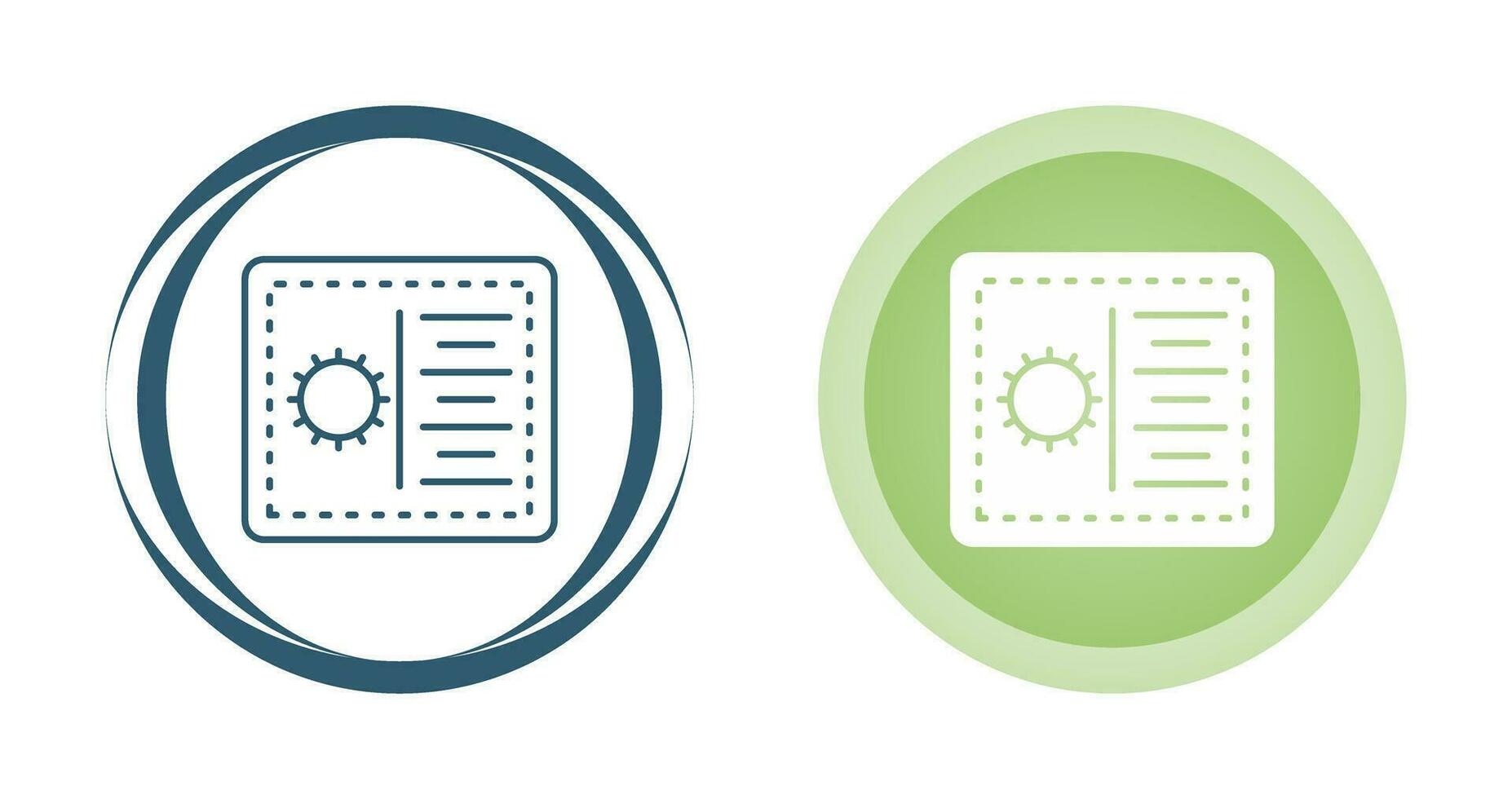 Postcard Vector Icon