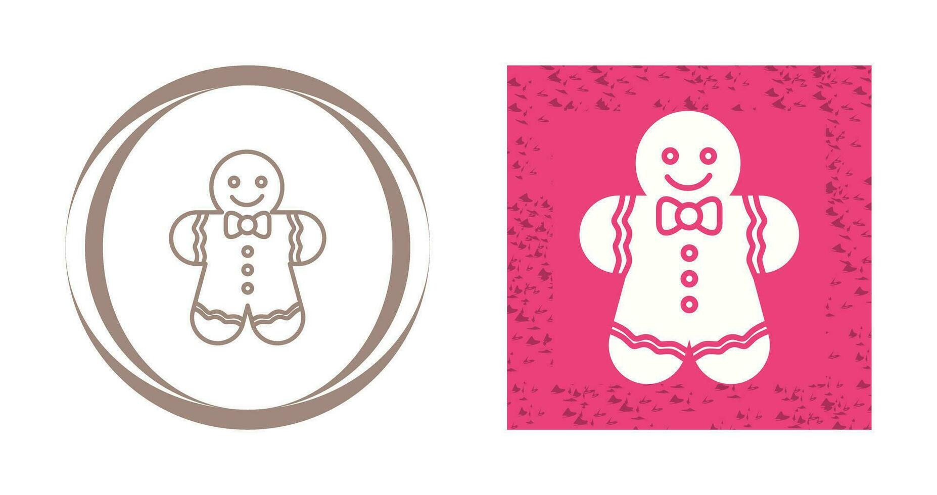 Gingerbread Vector Icon