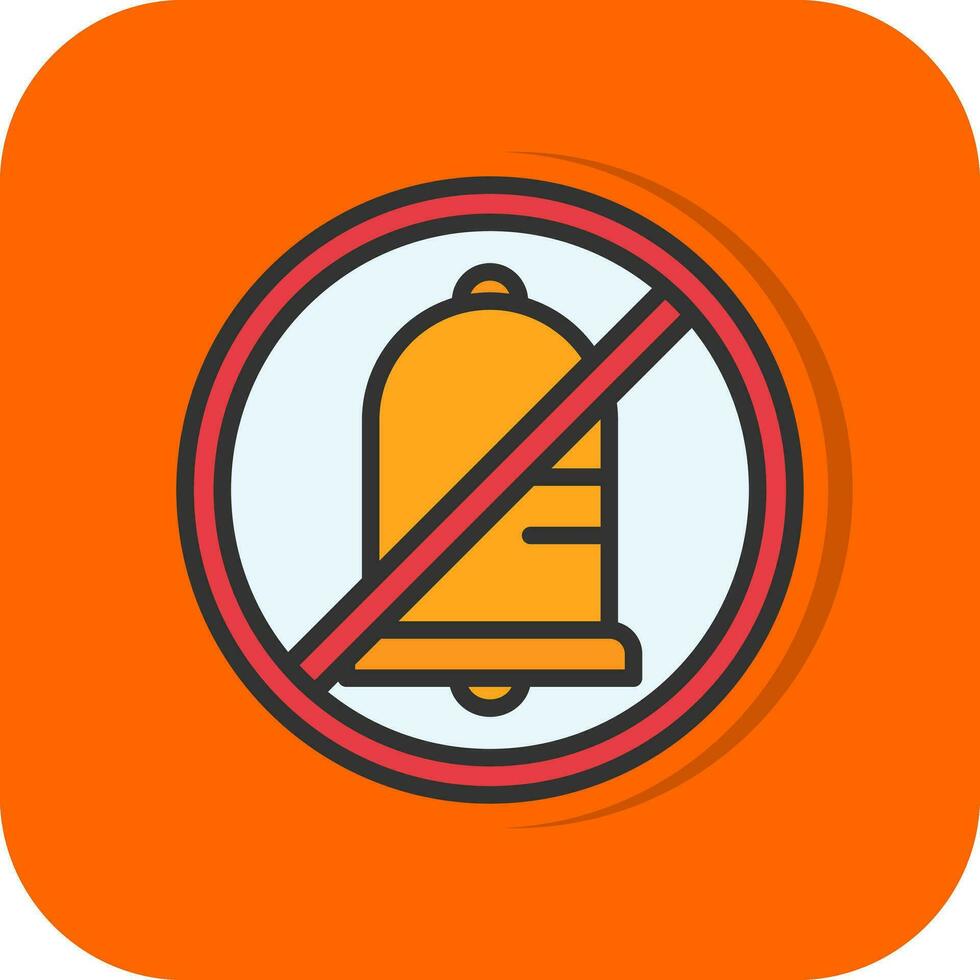 No Alarm Vector Icon Design