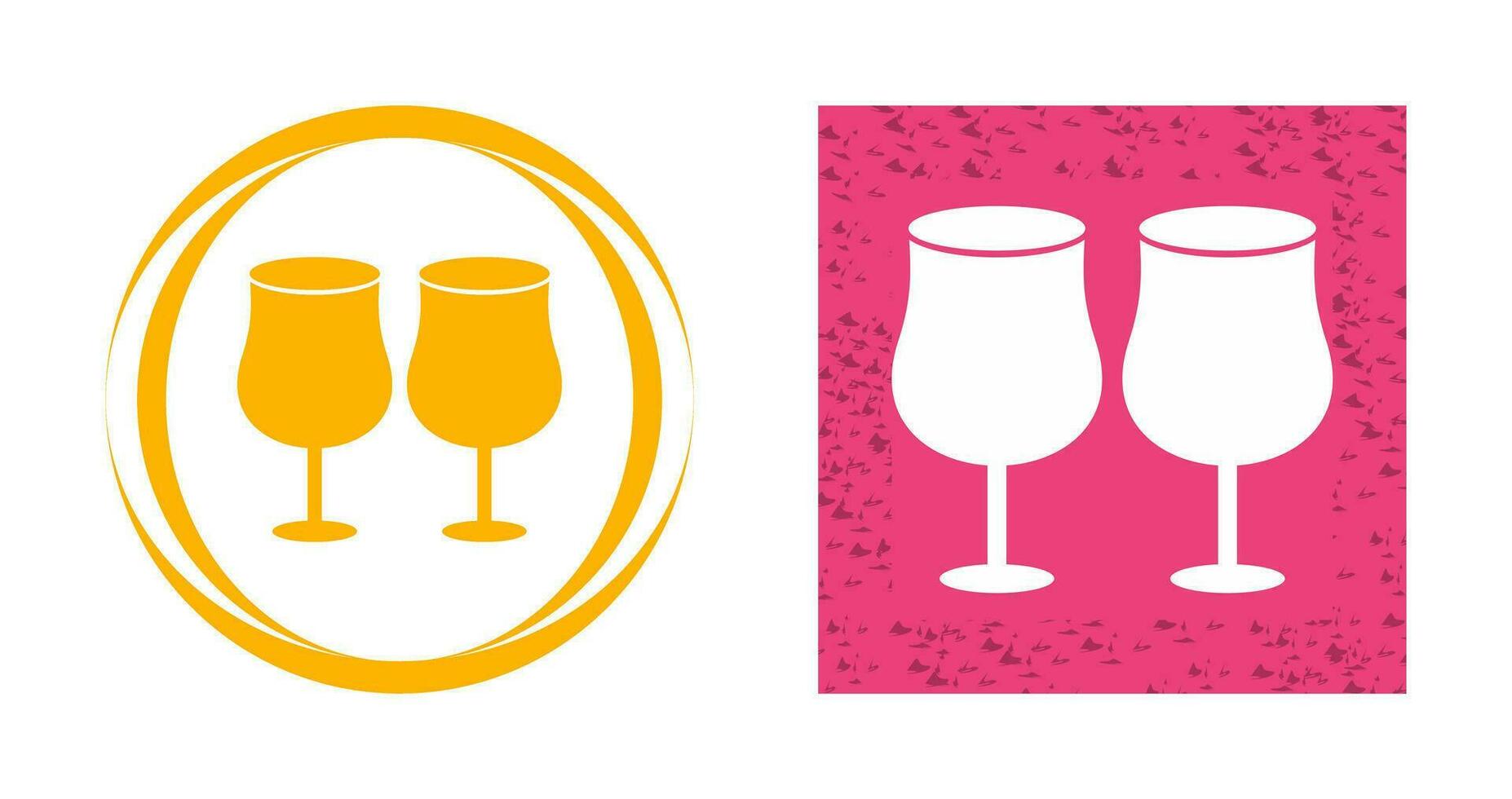 Party Glasses Vector Icon