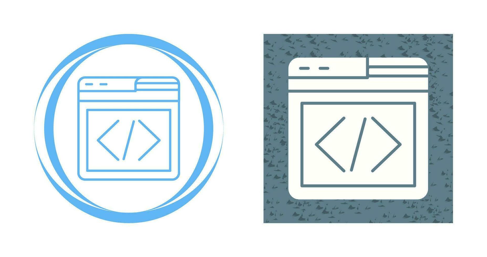Web Programing Vector Icon