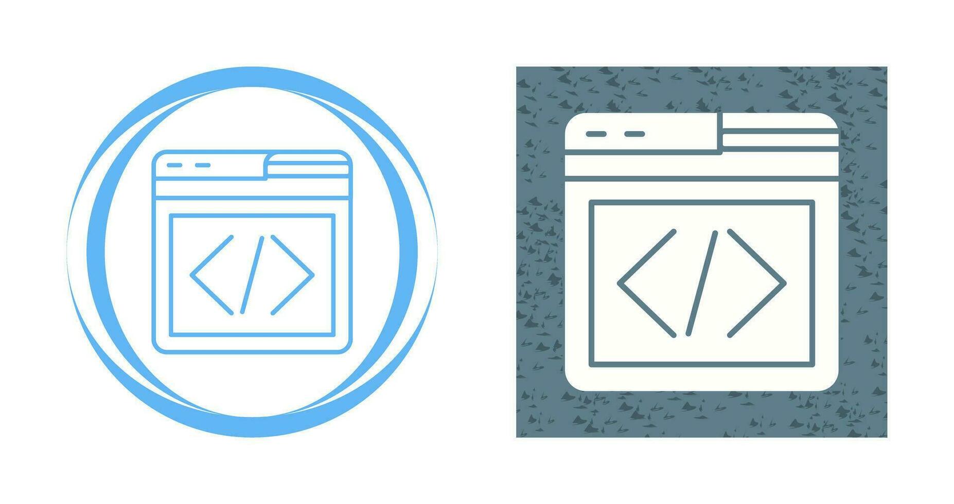 Web Programing Vector Icon