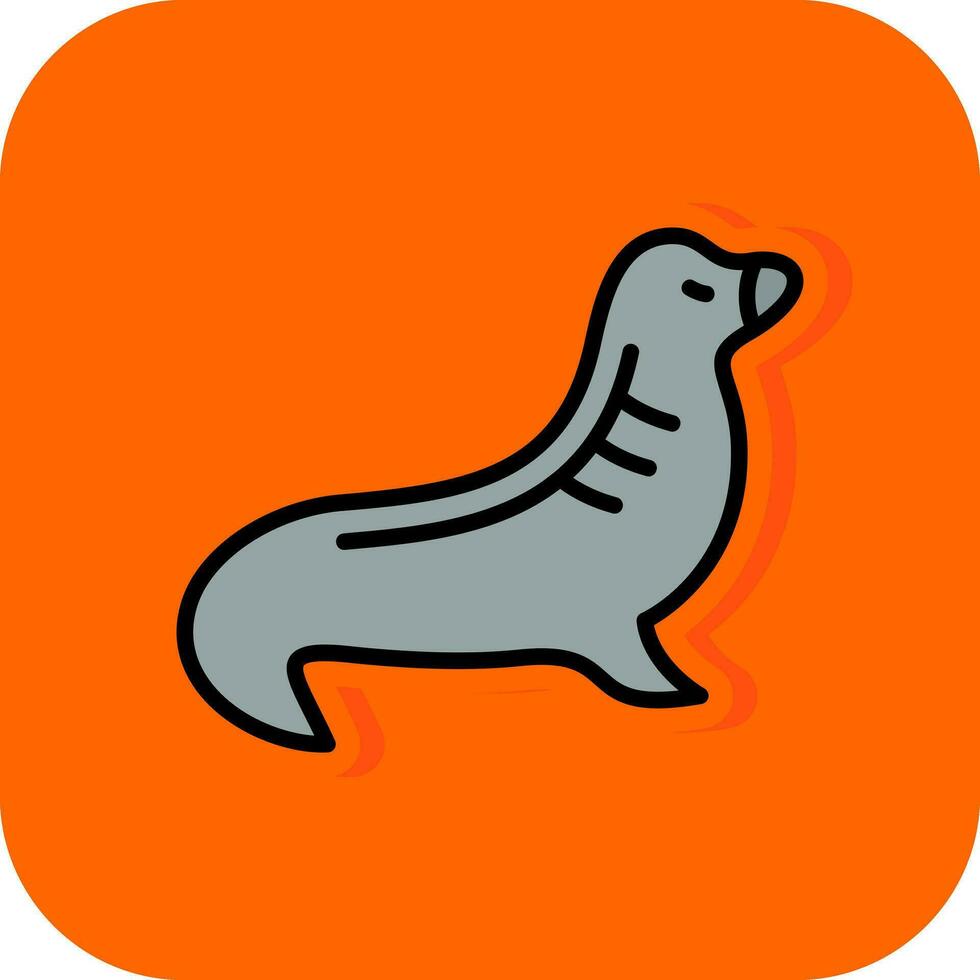 focas vector icono diseño