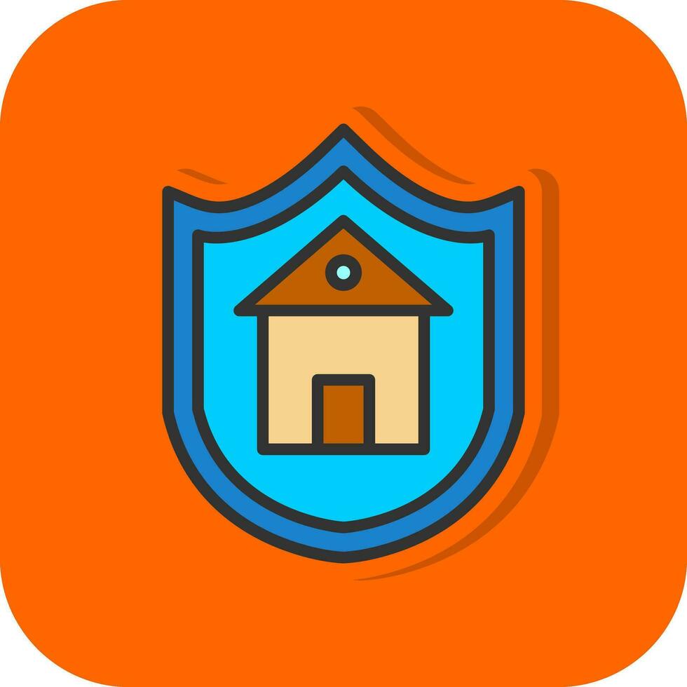 Property insurance Vector Icon Design