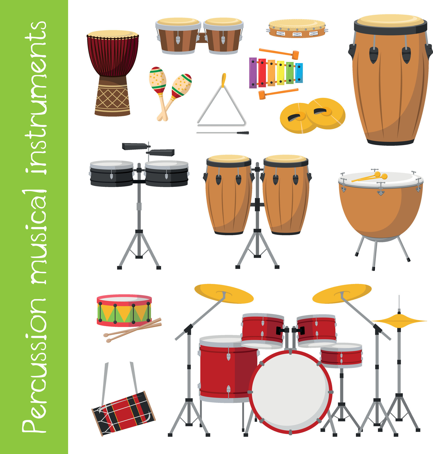 Wind sale percussion instruments