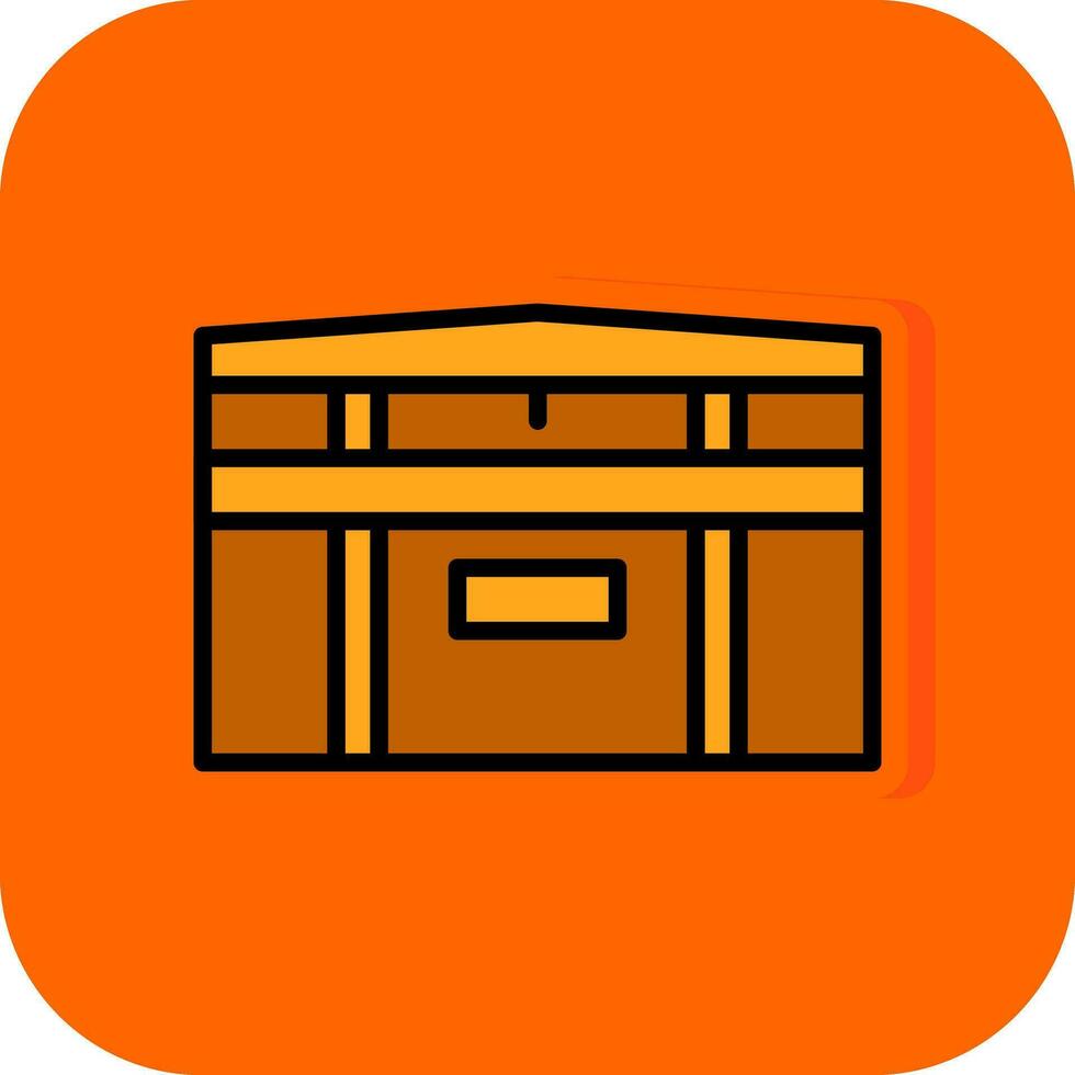 Trunk Vector Icon Design