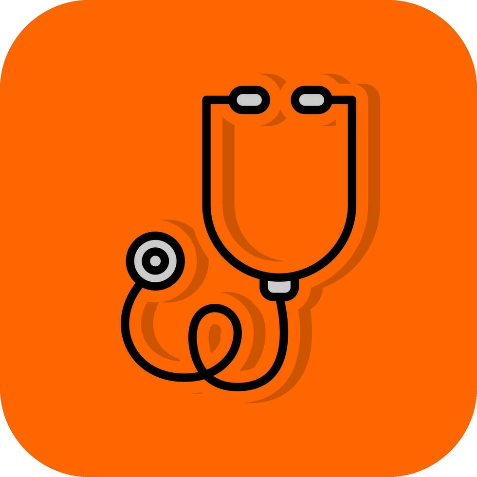 Stethoscope Vector Icon Design