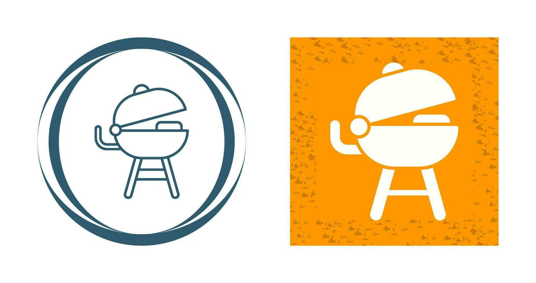 Grilled Vector Icon