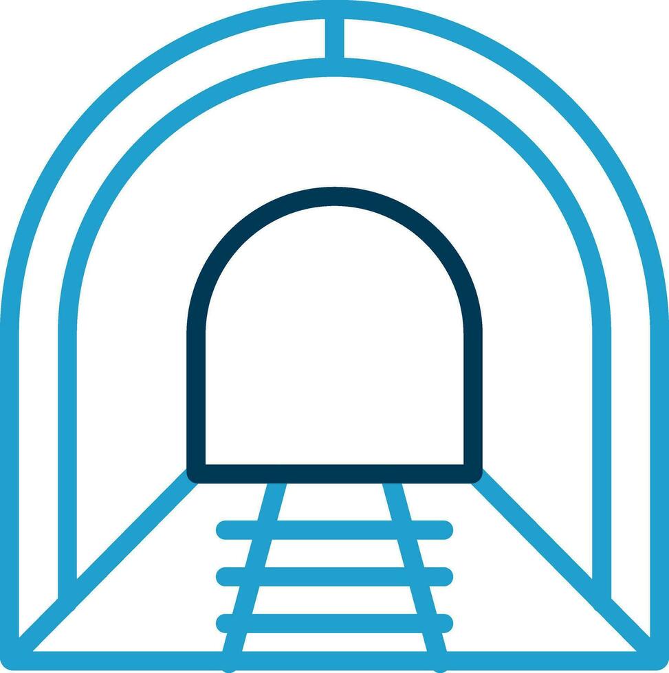 Tunnel Vector Icon Design