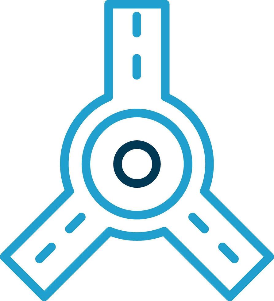 diseño de icono de vector de rotonda