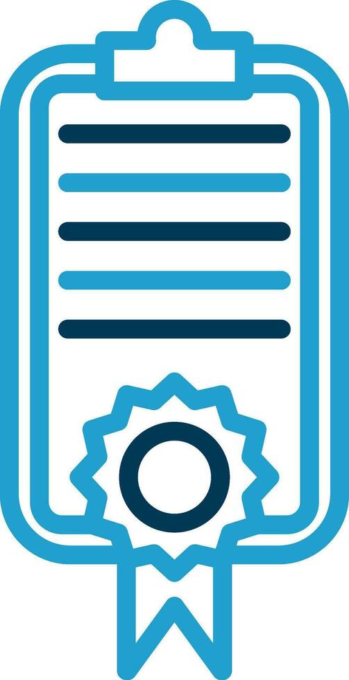 Certificate Vector Icon Design