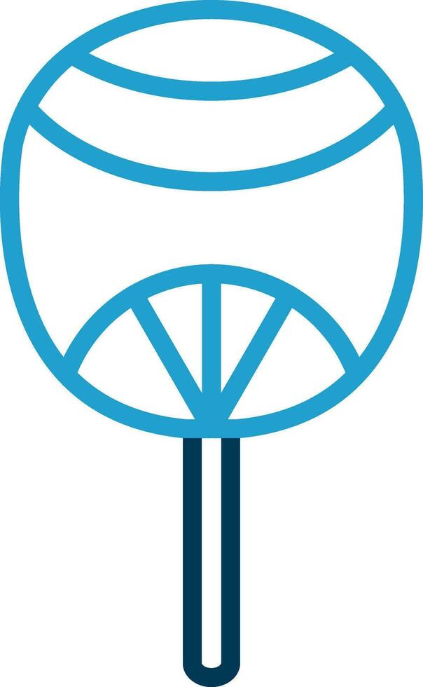 Uchiwa Vector Icon Design