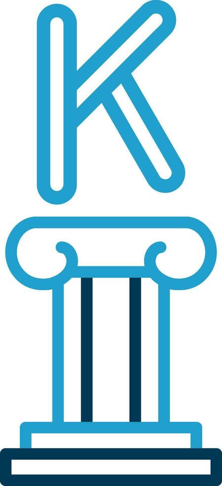 Kappa Vector Icon Design