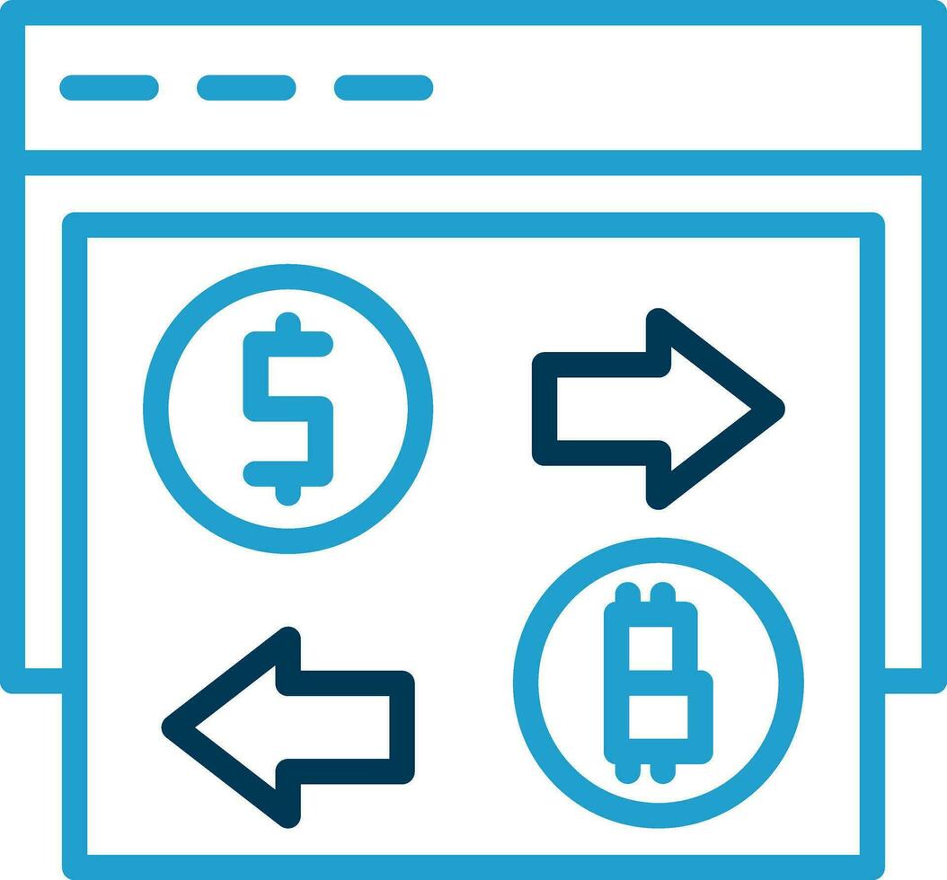 Internet currency Vector Icon Design