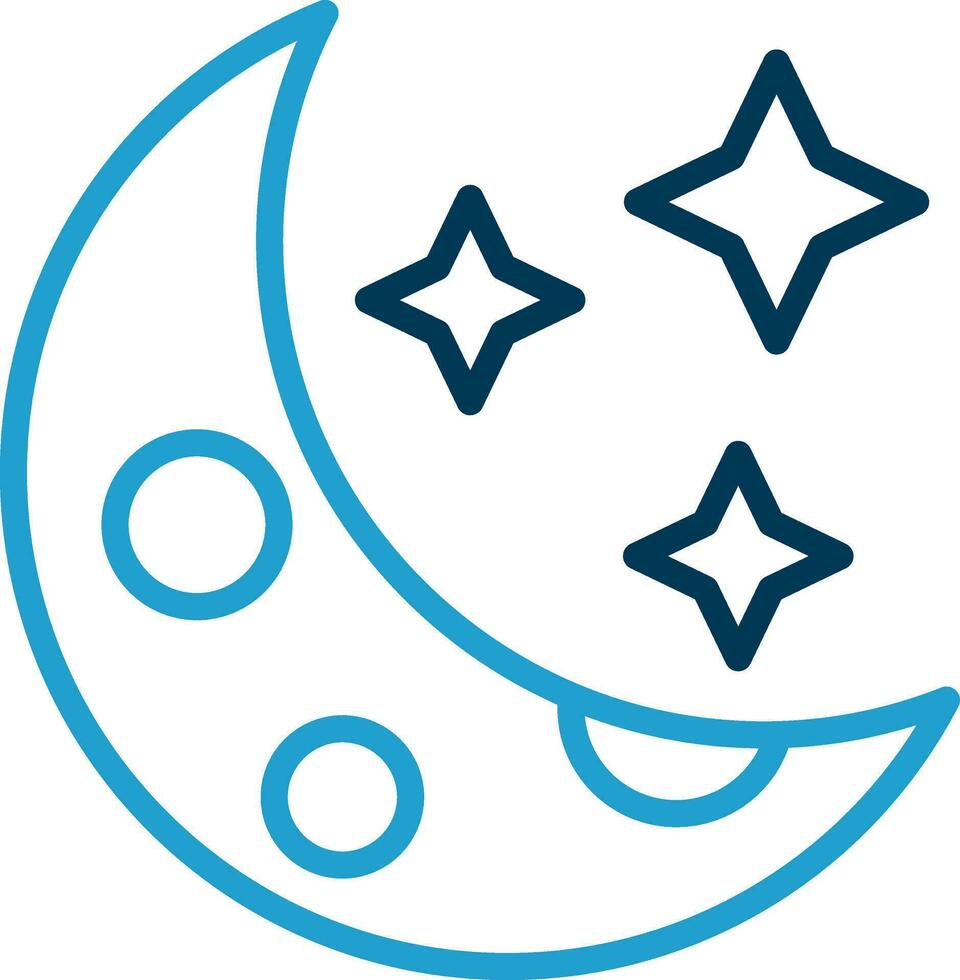 Moon Vector Icon Design
