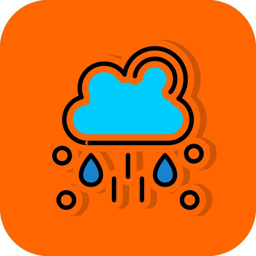 Rainy Vector Icon Design