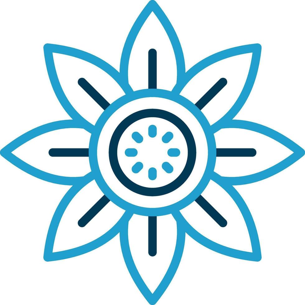 Sunflower Vector Icon Design