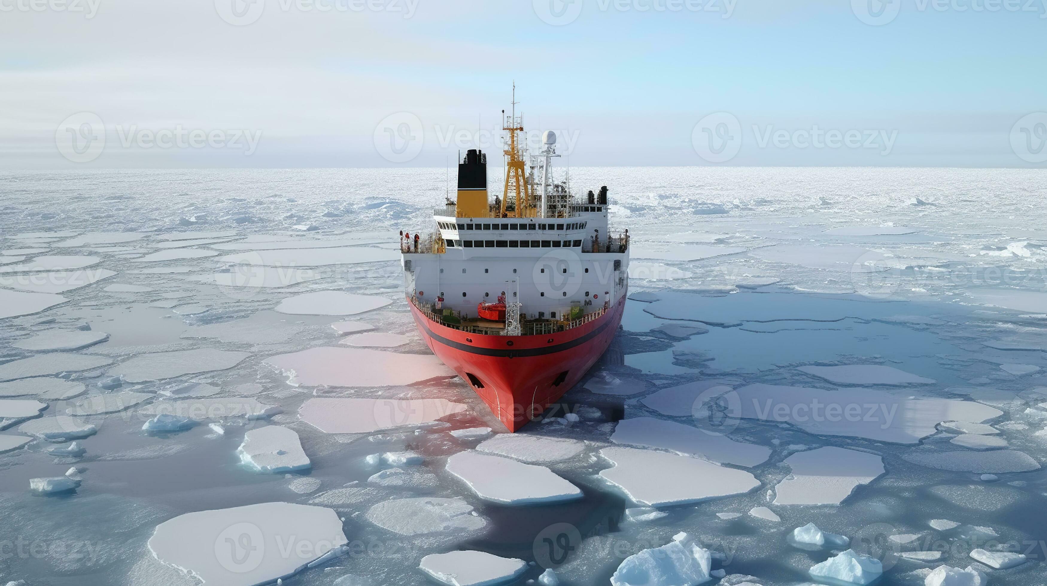 Unveiling the Secrets of the Ice, Research Vessel Explores Antarctica's 
