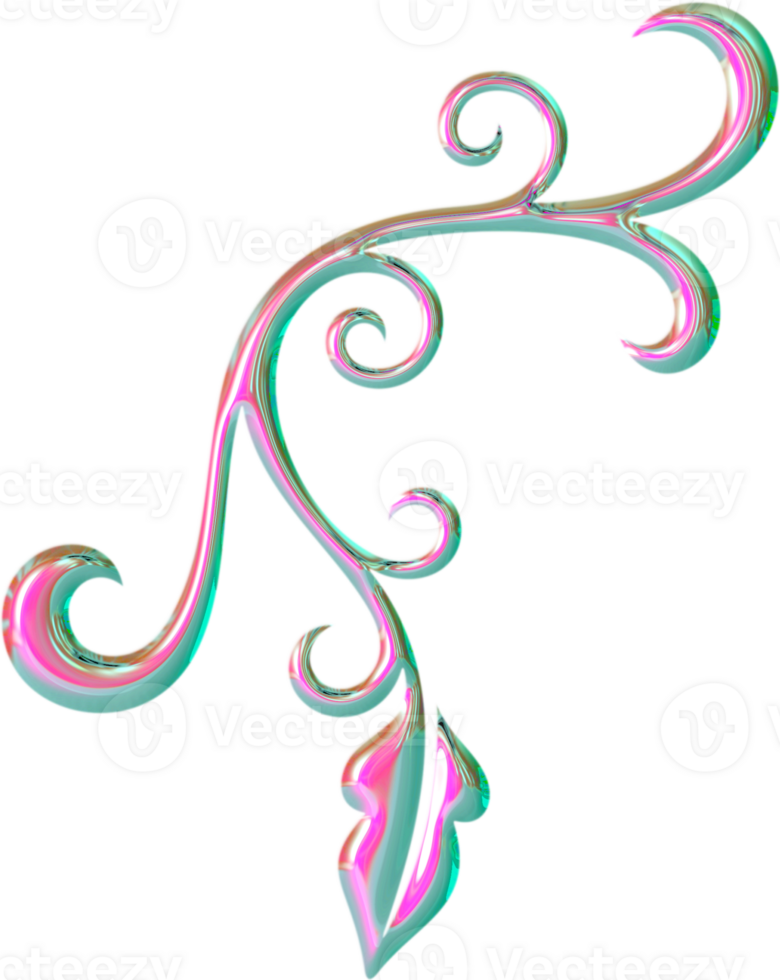 iridescente scarabocchio turbinii png