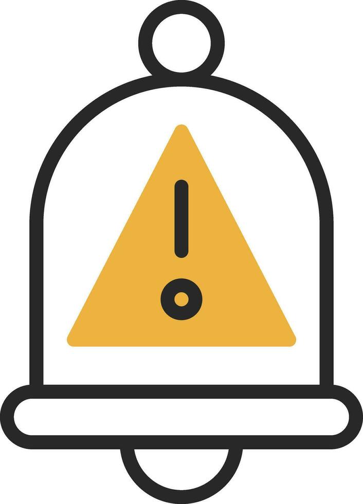 diseño de icono de vector de alerta