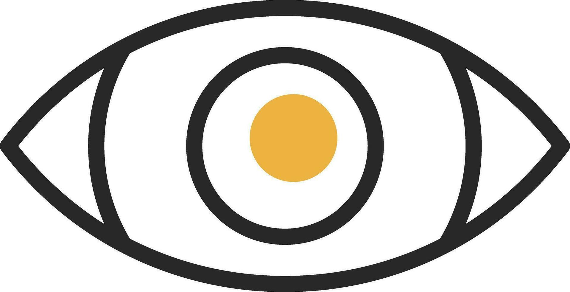 diseño de icono de vector de ojo