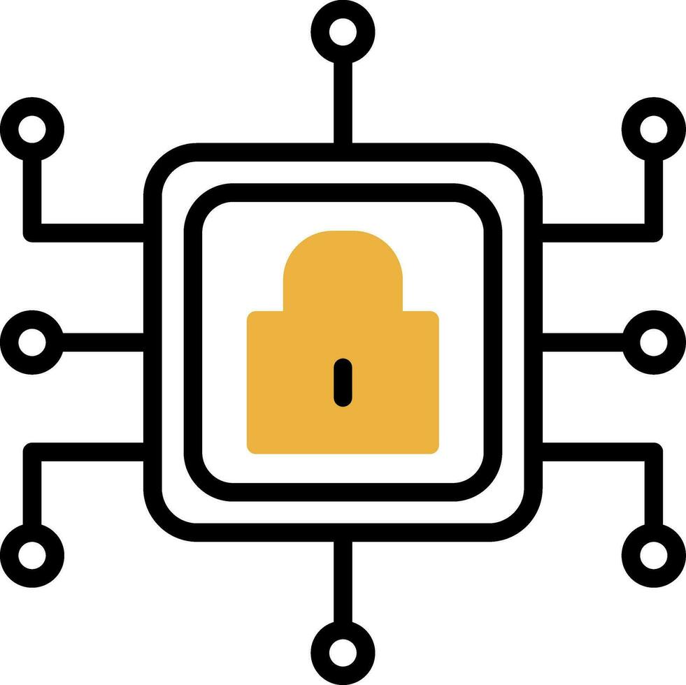 Cyber security Vector Icon Design