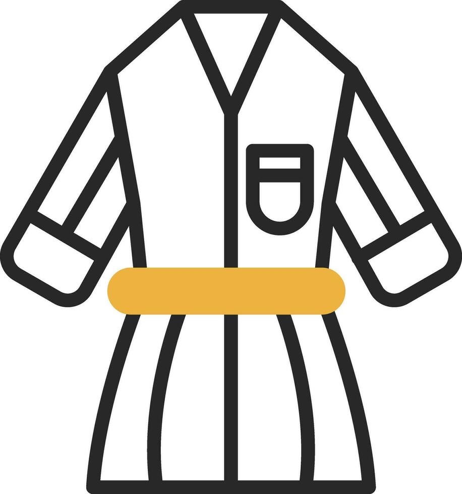 diseño de icono de vector de kimono