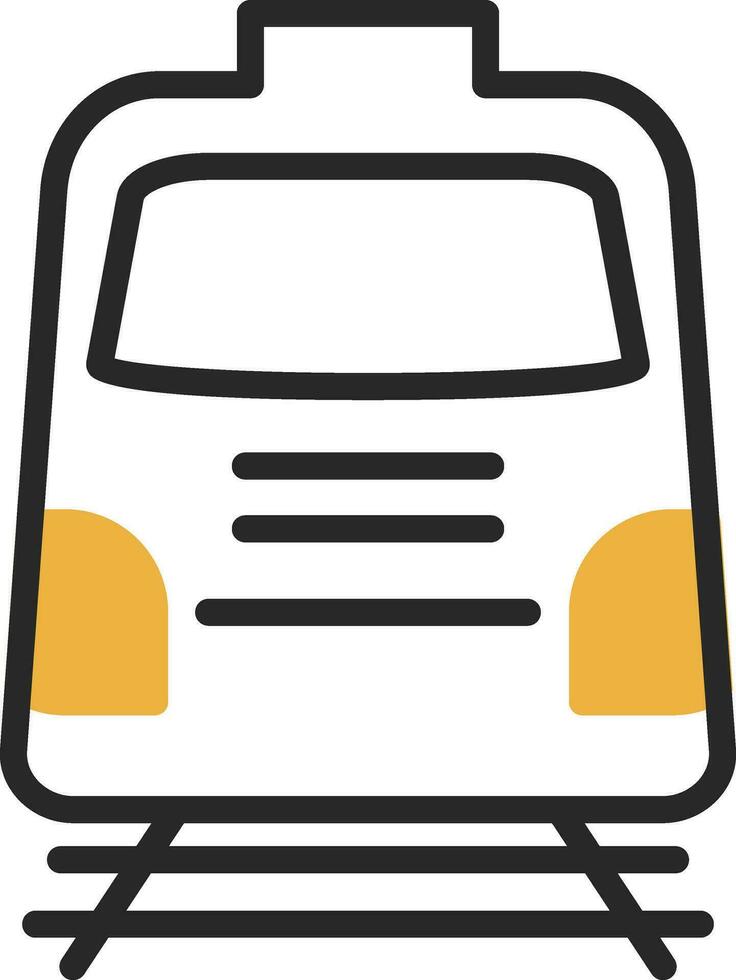 diseño de icono de vector de tren