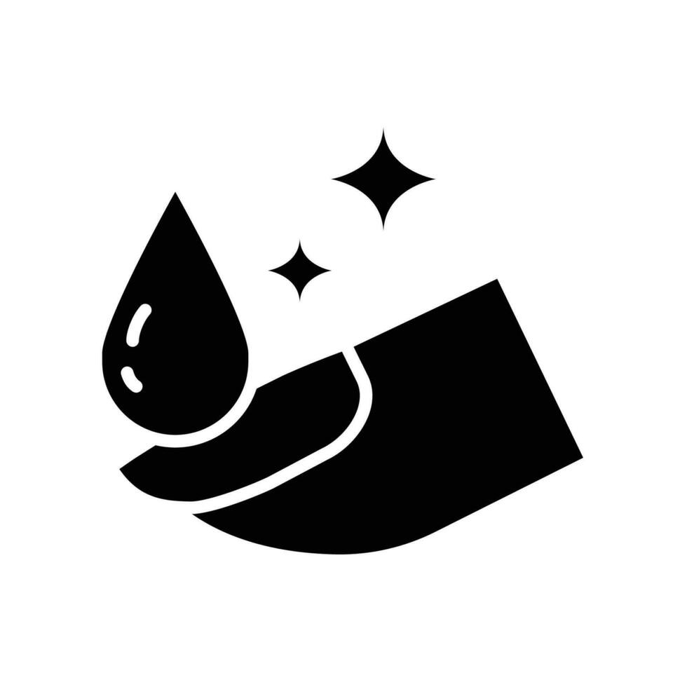 Nail care icon in solid style. lacquer up, manicure for varnish beauty concept. Nail polish remover. fingernail painting. Nail polishing salon. Vector illustration design on white background EPS 10