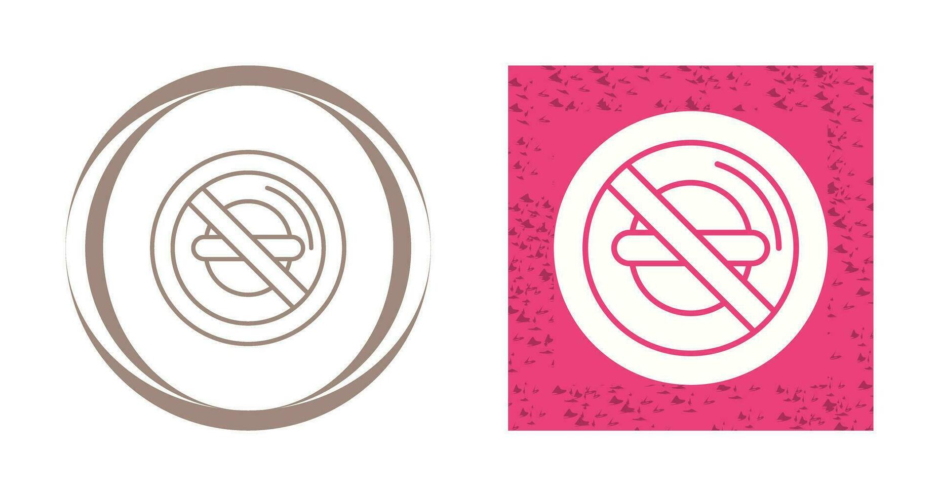 No Food Vector Icon