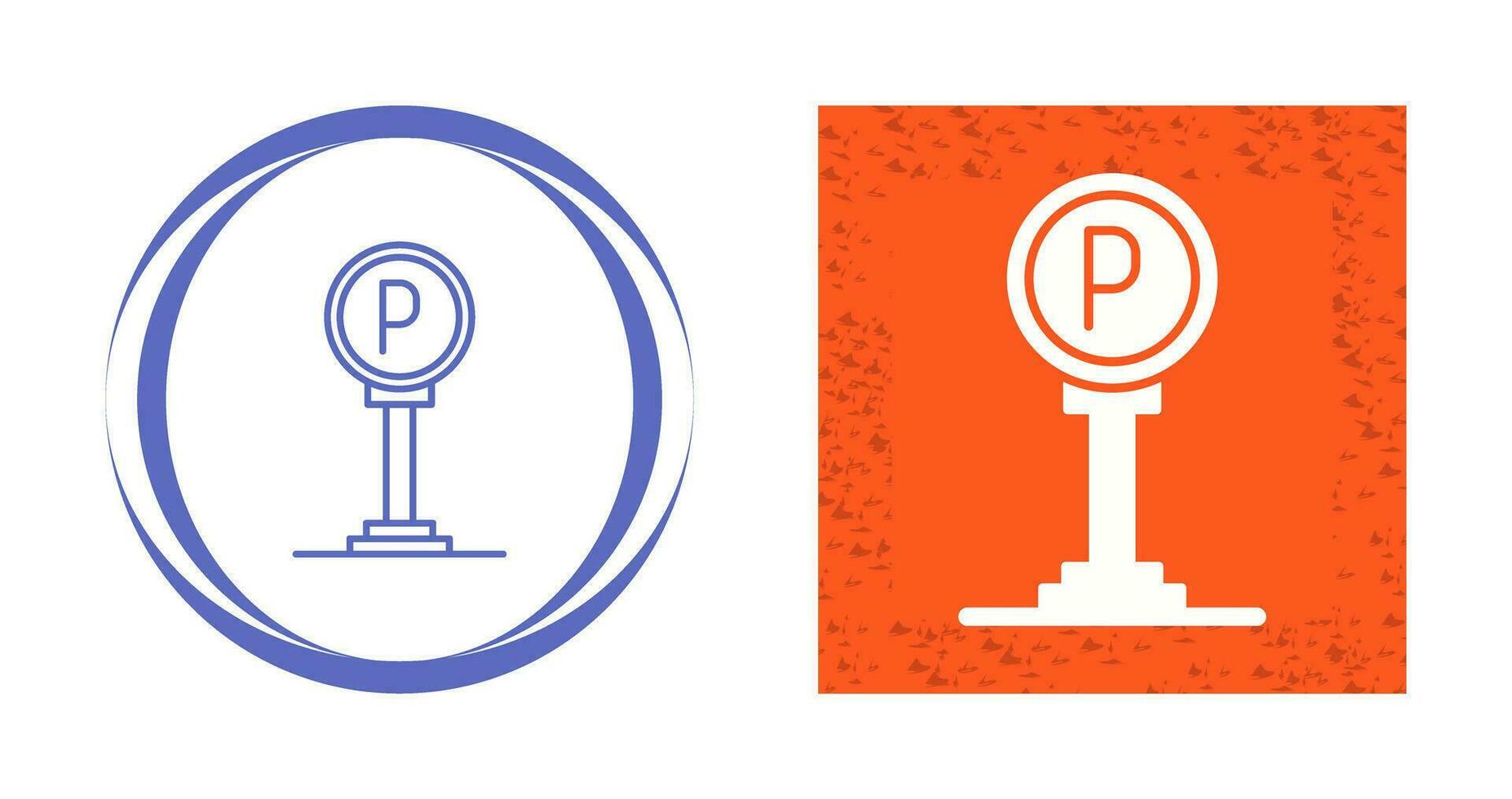 Parking Sign Vector Icon