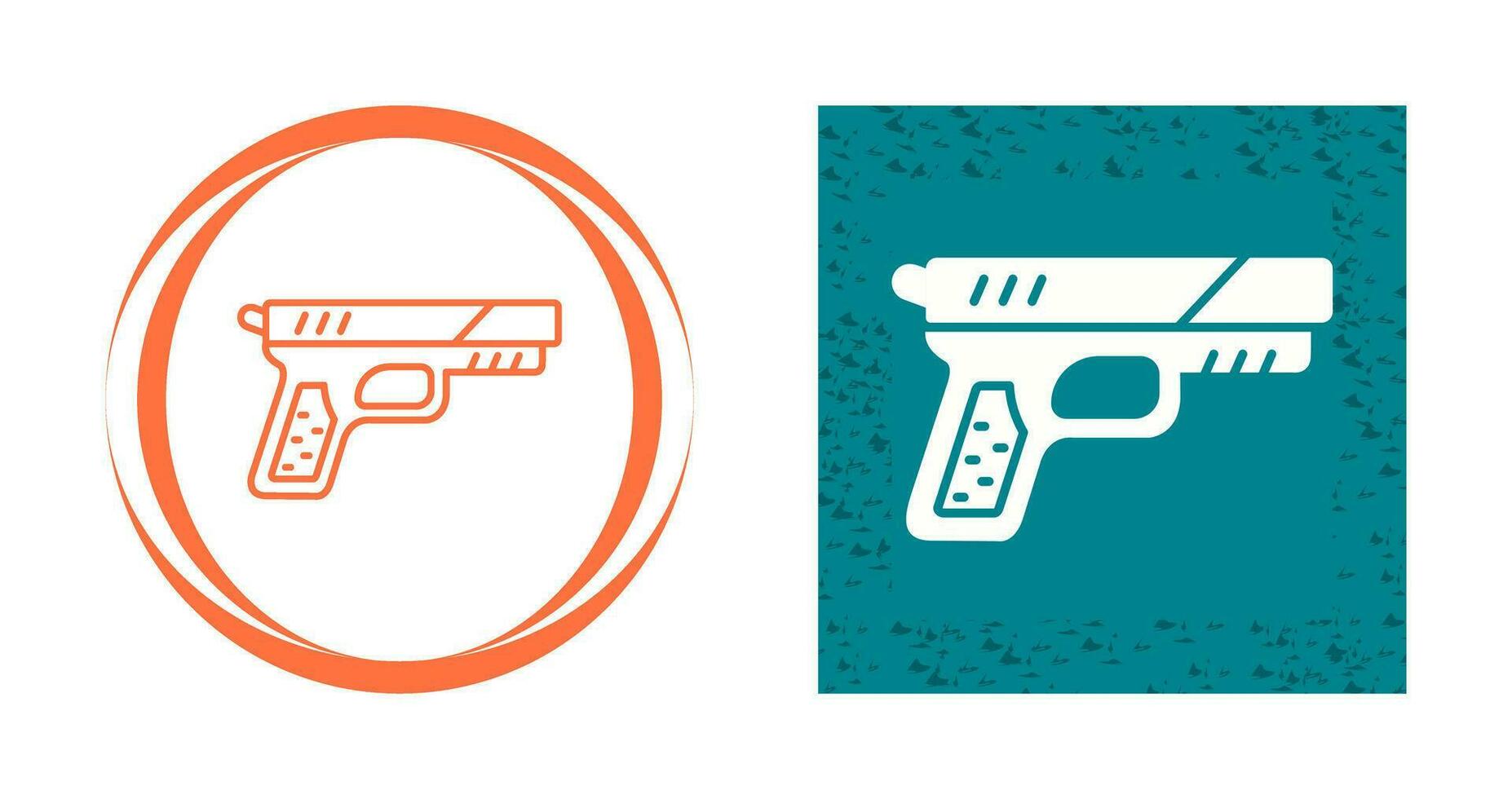 icono de vector de pistola