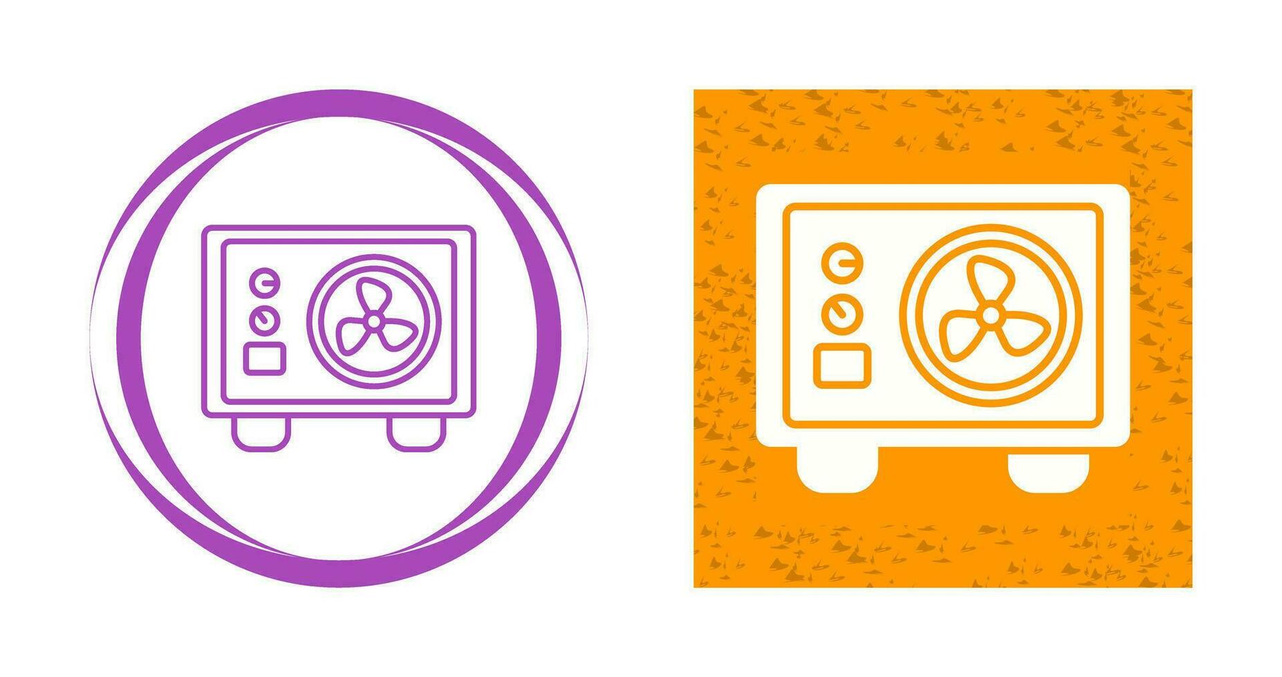 Outdoor Ac Vector Icon